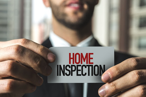 home inspection words on card